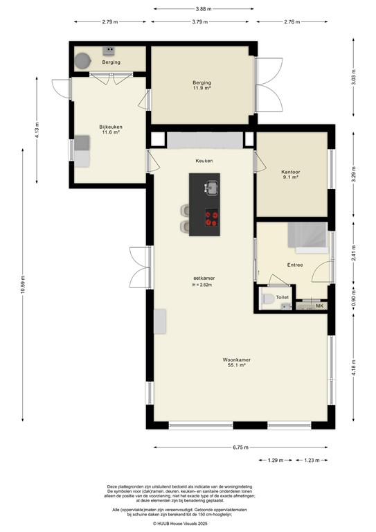 mediumsize floorplan