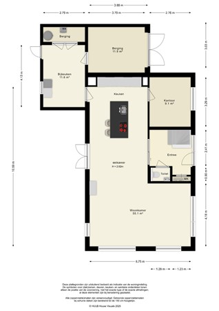 Floorplan - Parnassialaan 194, 8245 HD Lelystad