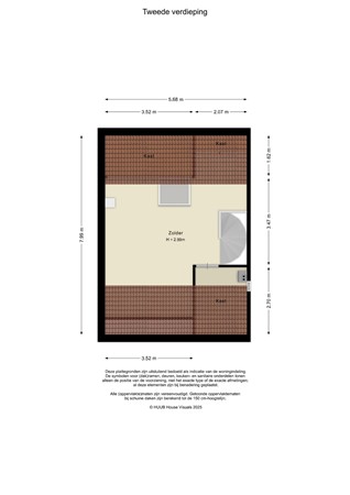 Floorplan - Schouw 49 11, 8232 XA Lelystad