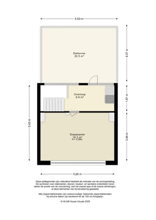 Floorplan - Breehorn 90, 8223 CR Lelystad