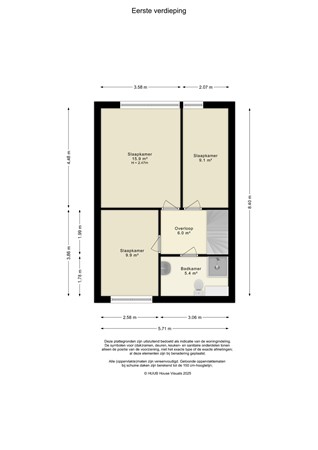 Floorplan - Beukenhof 189, 8212 EJ Lelystad