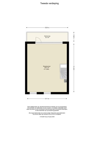 Floorplan - Beukenhof 189, 8212 EJ Lelystad