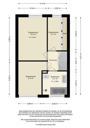 Floorplan - Wisentstraat 5, 1338 JG Almere