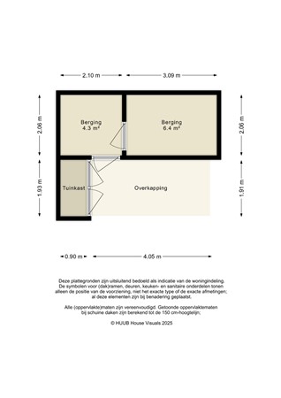 Floorplan - Wisentstraat 5, 1338 JG Almere