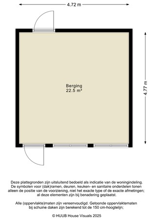 Floorplan - De Veste 16 56, 8231 JK Lelystad