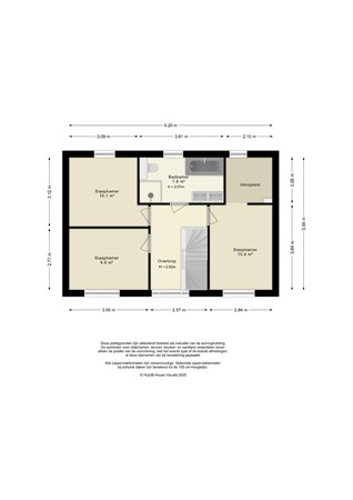 Floorplan - Het Everloo 59, 8219 DH Lelystad