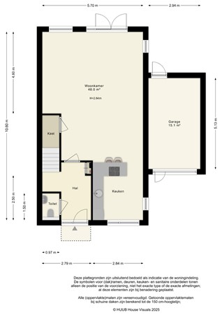 Floorplan - Schouw 54 6, 8232 XK Lelystad