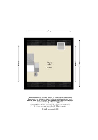 Floorplan - Schouw 54 6, 8232 XK Lelystad