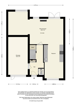 Floorplan - Hondsrug 25, 8245 DE Lelystad