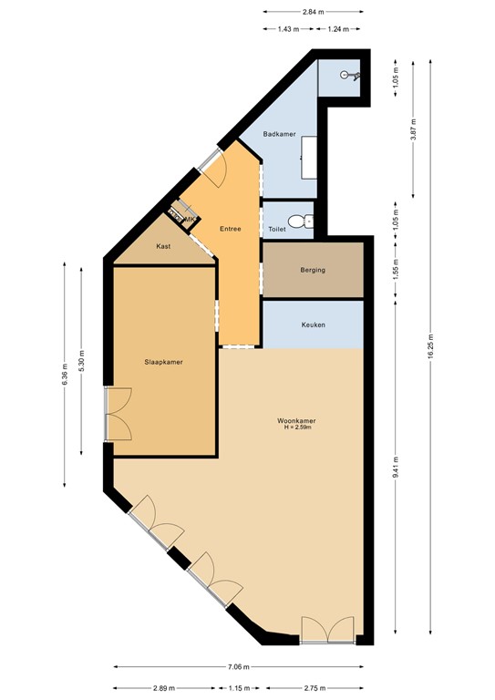 mediumsize floorplan