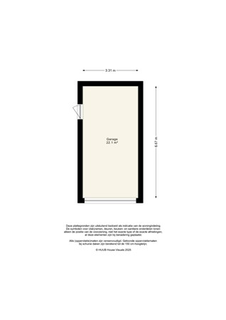 Floorplan - Oldengaerde 38, 8226 RZ Lelystad