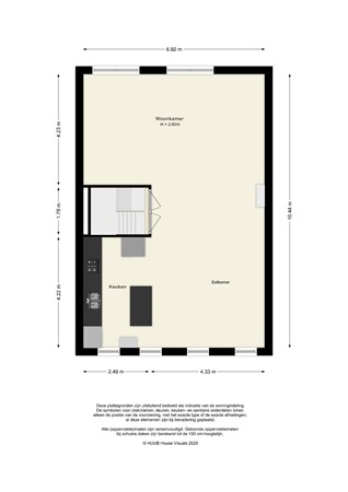 Floorplan - Antillenweg 16, 1339 KE Almere