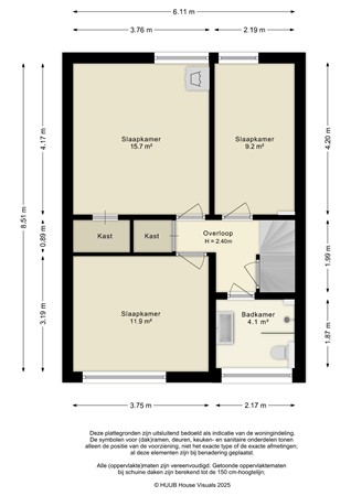 Floorplan - Plantage 23, 8212 VB Lelystad