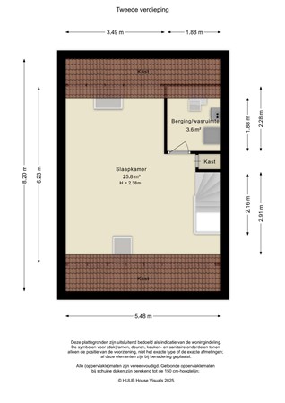 Floorplan - Botter 42 10, 8243 JA Lelystad