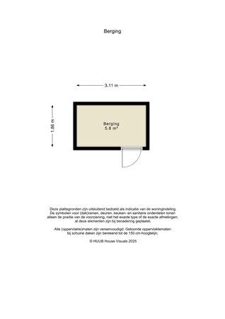 Floorplan - Botter 42 10, 8243 JA Lelystad