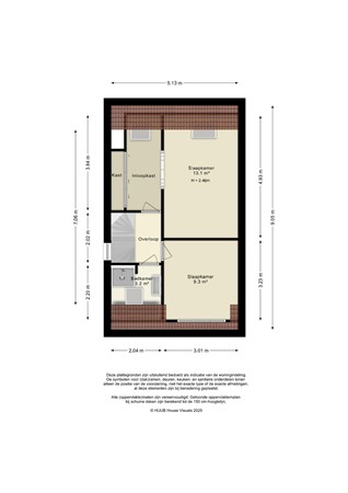 Floorplan - Horst 32 16, 8225 NB Lelystad
