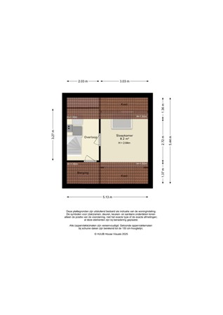Floorplan - Horst 32 16, 8225 NB Lelystad