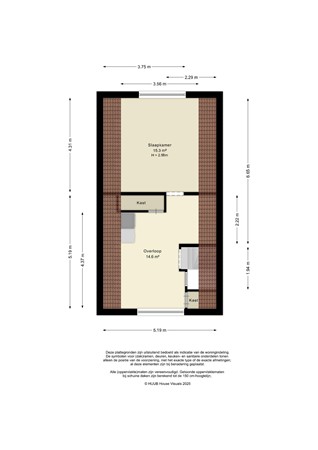 Floorplan - Archipel 41 21, 8224 HR Lelystad