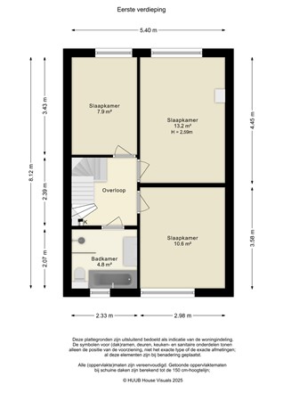 Floorplan - Rozengaard 18 8, 8212 DP Lelystad
