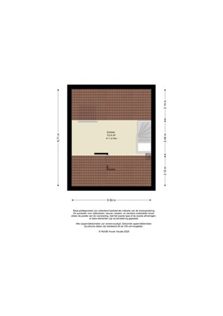 Floorplan - Beemster 115, 8244 CG Lelystad