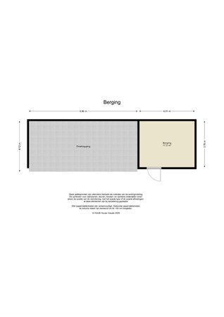 Floorplan - Roderveld 52, 8219 CB Lelystad
