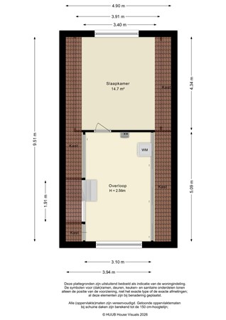 Floorplan - Archipel 37 22, 8224 HN Lelystad