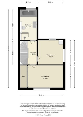 Floorplan - Woldplantsoen 17, 8225 AP Lelystad