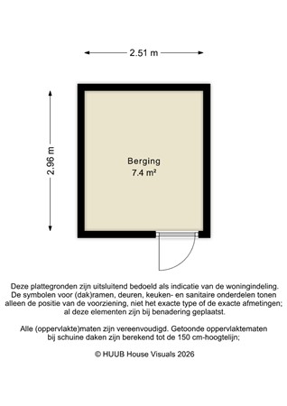 Floorplan - Woldplantsoen 17, 8225 AP Lelystad