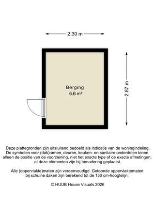Floorplan - Horst 25 53, 8225 ML Lelystad