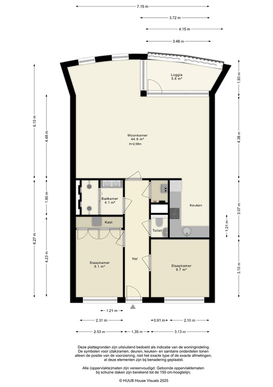 mediumsize floorplan