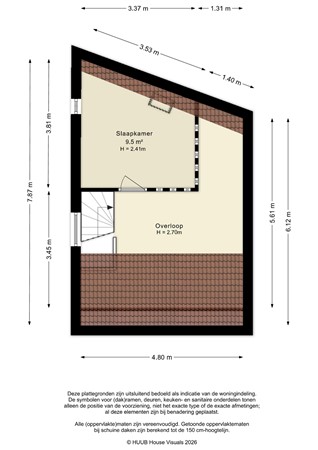 Floorplan - Schieland 14, 8245 GH Lelystad