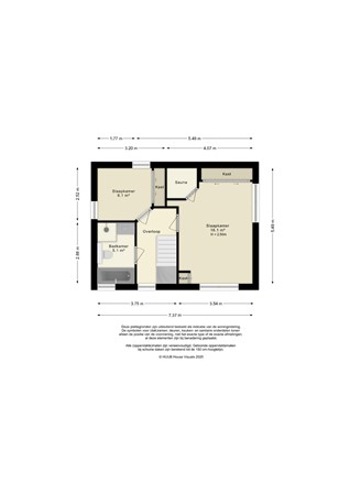Floorplan - Gaasterland 8, 8245 CG Lelystad