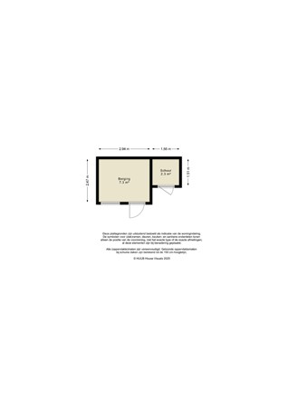 Floorplan - Gaasterland 8, 8245 CG Lelystad