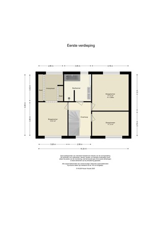 Floorplan - Roderveld 52, 8219 CB Lelystad