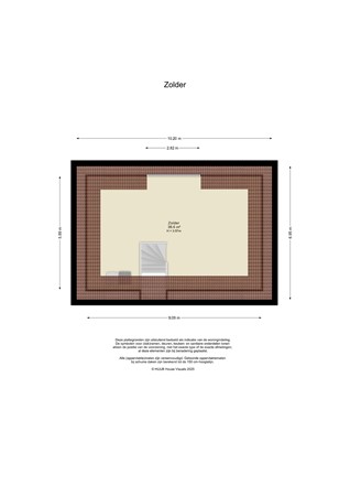 Floorplan - Roderveld 52, 8219 CB Lelystad