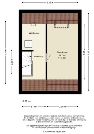 Floorplan - Kamp 20 18, 8225 DR Lelystad