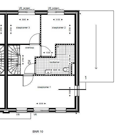 mediumsize floorplan