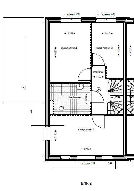 mediumsize floorplan