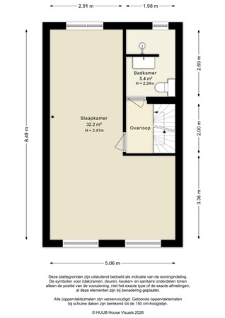 Floorplan - Horst 16 8, 8225 LK Lelystad