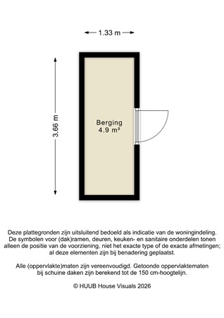 Floorplan - Horst 16 8, 8225 LK Lelystad