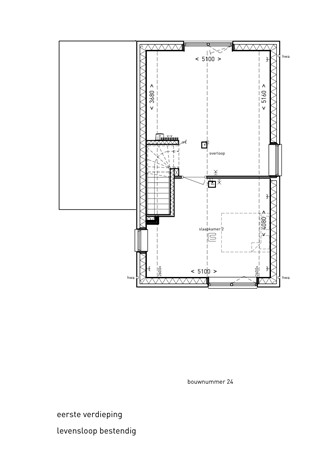Floorplan - Beloop bnr 24: vrijstaand en levensloop, 3894 LB Zeewolde