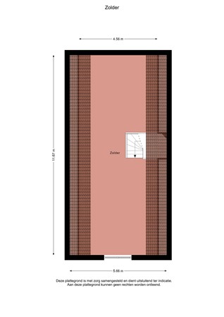 Floorplan - Bosorchidee 25, 8245 LV Lelystad