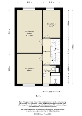 Floorplan - De Veste 12 72, 8231 JX Lelystad