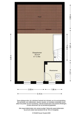 Floorplan - De Veste 12 72, 8231 JX Lelystad