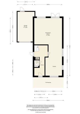 Floorplan - Akkerkers 1, 8245 LL Lelystad