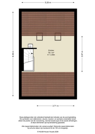 Floorplan - Kamp 10 14, 8225 GE Lelystad