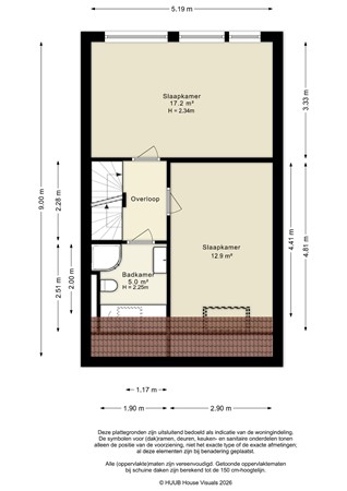 Floorplan - Kamp 20 18, 8225 DR Lelystad
