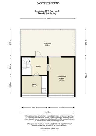 Floorplan - Langezand 58, 8223 WE Lelystad