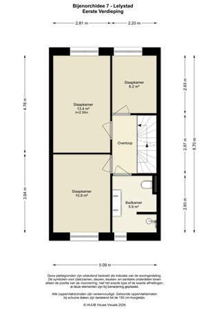 Floorplan - Bijenorchidee 7, 8245 LR Lelystad