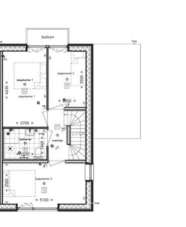 Floorplan - Langeoog bnr 10: 2^1kap woning, 3894 LB Zeewolde